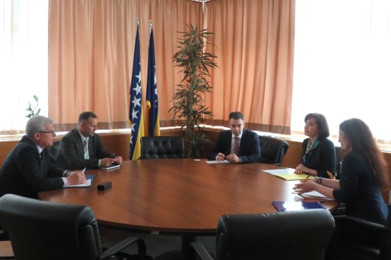 Predsjedavajući Predstavničkog doma Parlamentarne skupštine BiH Šefik Džaferović primio u nastupnu posjetu ambasadoricu Rumunije u BiH